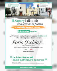 Il Sapere è di tutti: una lezione in piazza
