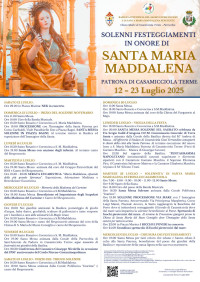 Solenni festeggiamenti in onore di Santa Maria Maddalena: pomeriggio di giochi d'acqua