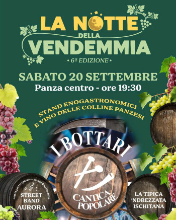 LA NOTTE DELLA VENDEMMIA – VI Edizione