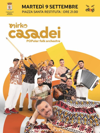 Mirko Casadei e la Popular 𝗙olk Orchestra