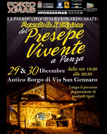 Forio Xmas 2023:  PRESEPE VIVENTE X Edizione 