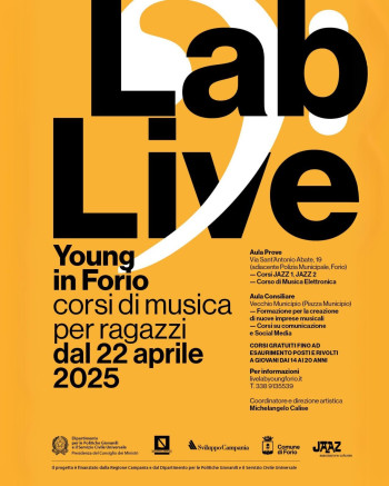 LAB LIVE YOUNG IN FORIO: MUSICA, INNOVAZIONE E GIOVANI!